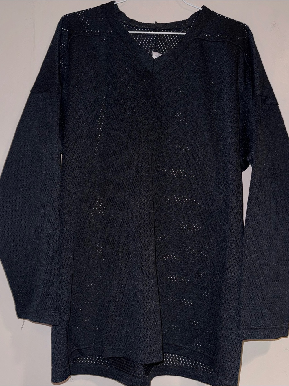 Men's Black Hockey Jersey